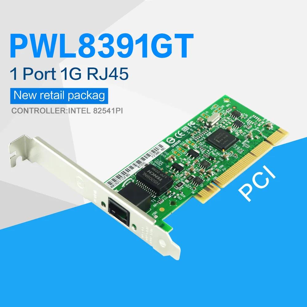  82541PI Ĩ PCI Ʈũ ī, 1G RJ45  Ʈ PCI  ī, ⰡƮ ̴ , PWLA8391GT, 10 Mbps, 100 Mbps, 1000Mbps